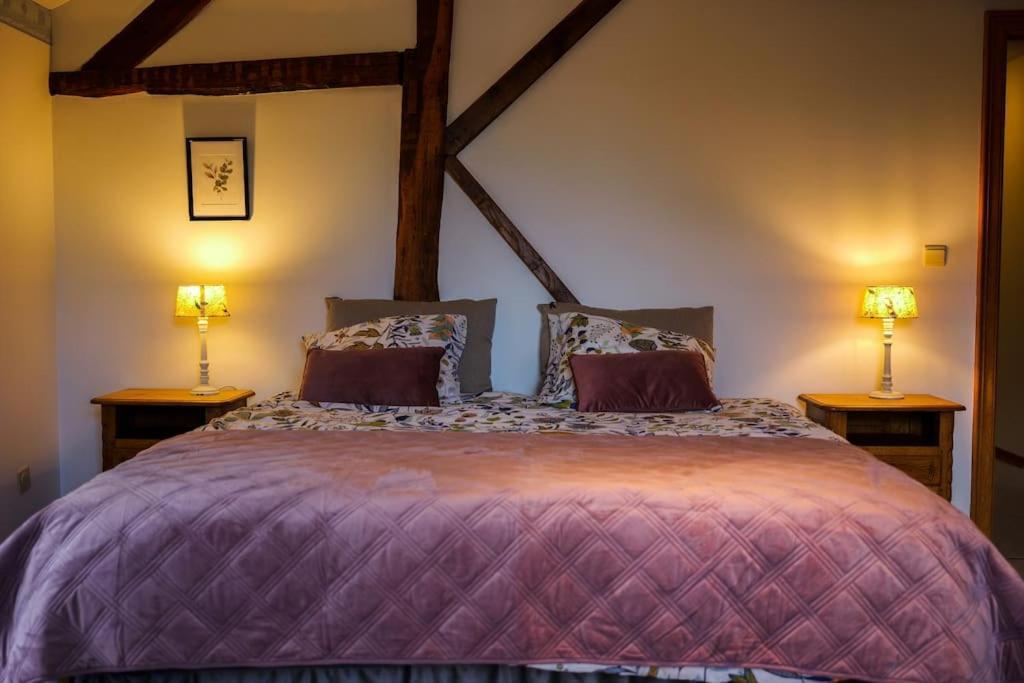 Gite La Dame Au Lit Gite A La Ferme Momignies Екстериор снимка