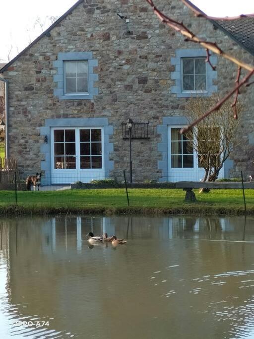 Gite La Dame Au Lit Gite A La Ferme Momignies Екстериор снимка